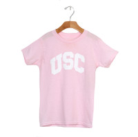 USC Youth Logo Print T-Shirt